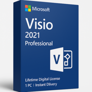 Visio 2021 Professional – Lifetime License – 1 PC